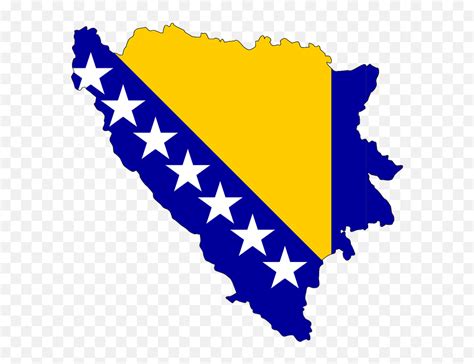 Bosnia Herzegovina Map - Bosnian Flag Map Emoji,Eu Flag Emoji - free transparent emoji ...