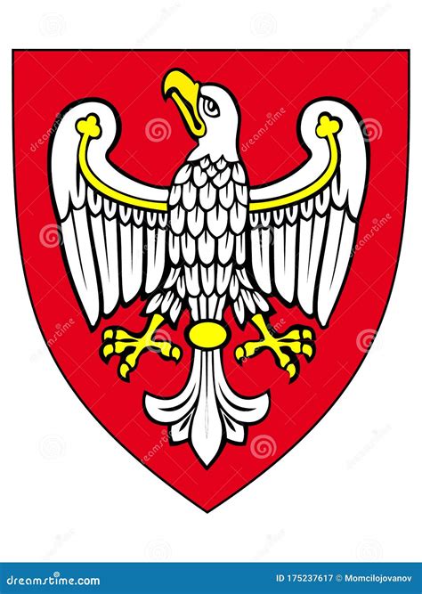 Coat of Arms of Greater Poland Stock Vector - Illustration of flat ...