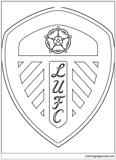 Leeds United F.C. Coloring Page - Free Printable Coloring Pages