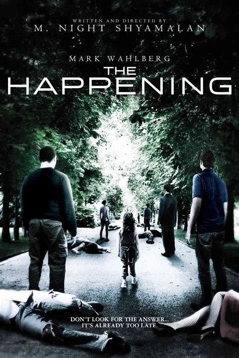 The Happening (2008) - Posters — The Movie Database (TMDB)