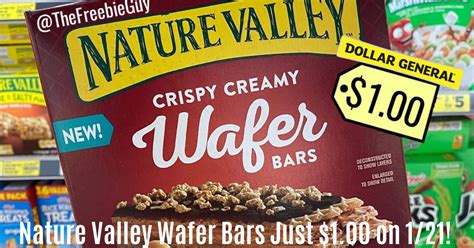 Nature Valley Crispy Creamy Wafer Bars Only $1.00 on 1/21! - Julie's ...