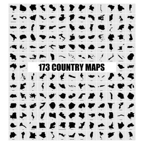 Free Vector | Country maps collection