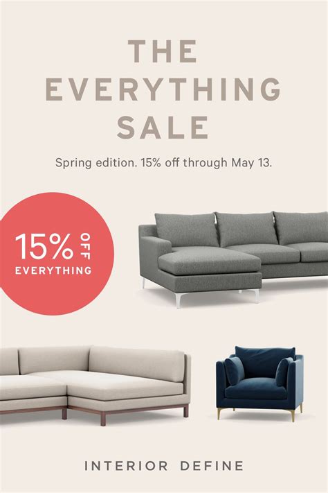 Shop our first-ever Spring Sale and enjoy 15% off everything until May ...