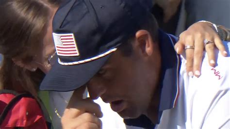 Scottie Scheffler left in tears after record-breaking Ryder Cup loss ...