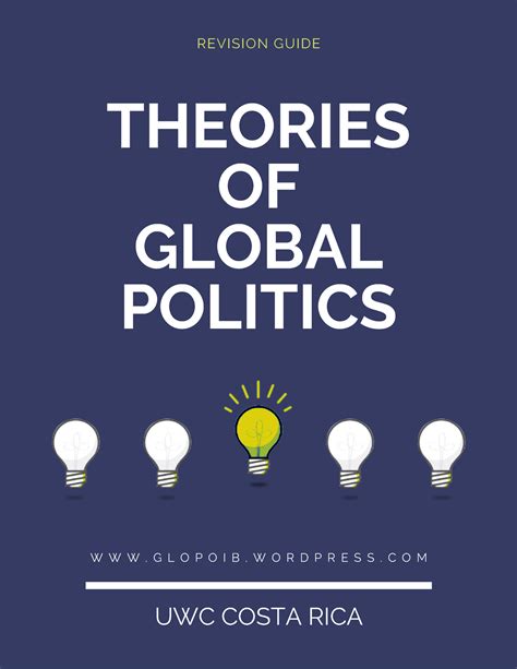 Theories of global politics - THEORIES OF GLOBAL POLITICS W W W. G L O ...