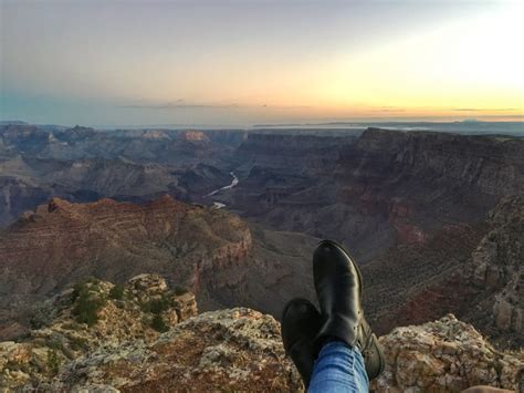 grand canyon sunrise at navajo point