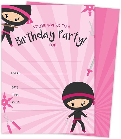 Top 10 Ninja Girl Party - Home Gadgets