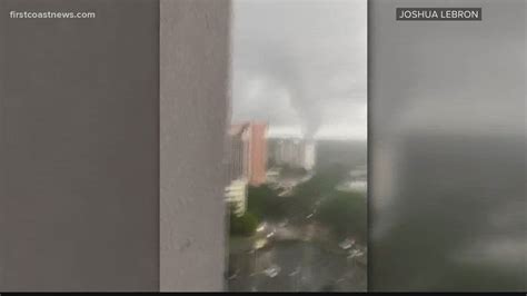 A tornado has touched down near downtown Orlando causing damage ...