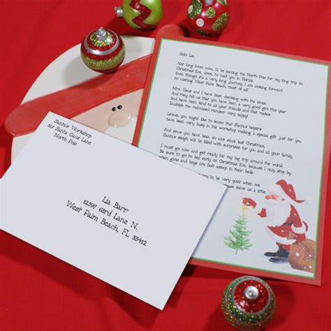 Personalized Letter From Santa - Santa's Wish | GiftsForYouNow.com