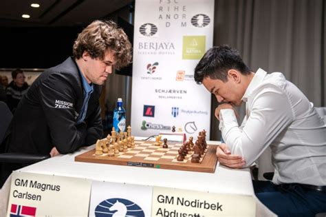 Uzbekistan's Nodirbek Abdusattorov defeats classical chess world ...