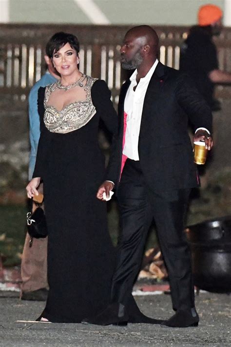 Kris Jenner & Corey Gamble Stun In Wedding Attire In Rhode Island ...