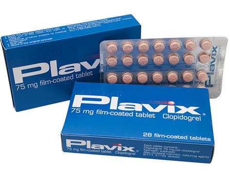 Plavix (Clopidogrel Bisulfate) 75mg tablets - Best medicine