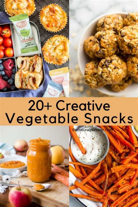 20+ Creative Vegetable Snacks - The Natural Nurturer