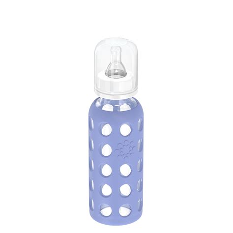 9oz Glass Baby Bottle with Silicone Sleeve | Lifefactory