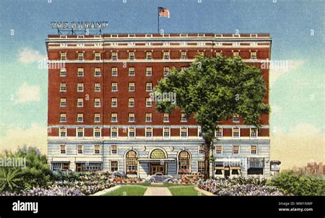 Durant Hotel. Flint. 1940 Stock Photo - Alamy