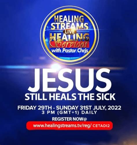 The Healing Streams with Pastor Chris Oyakhilome are Flowing Again - Pastor Chris Live USA