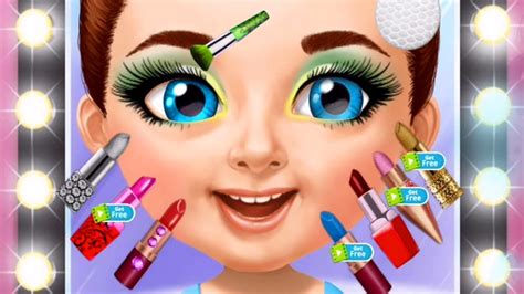 Juegos de Maquillaje Para Chicas - Sweet Baby Girl Beauty Salon - Videos Para Niñas - YouTube