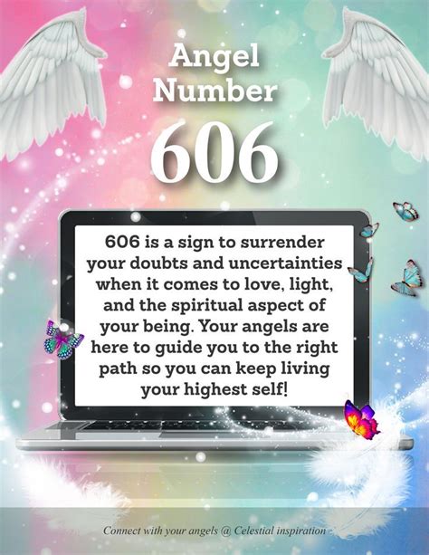 Angel Number 606 | Spiritual meaning of numbers, Angel number meanings, Number meanings