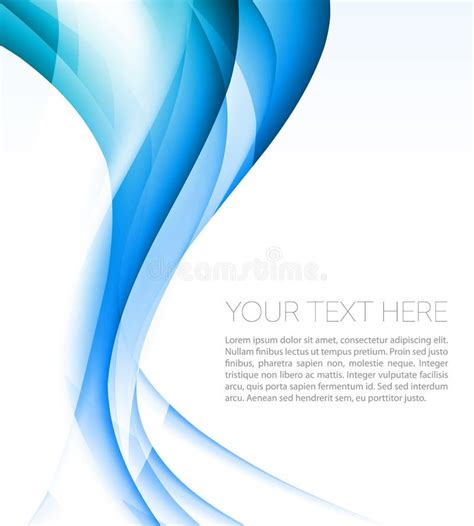 Blue Abstract Business Background Template, Vector Illustration. Stock Vector - Illustration of ...