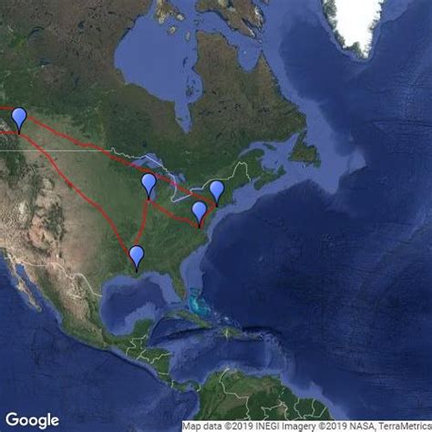 An Anglo North America Map Transect : Scribble Maps