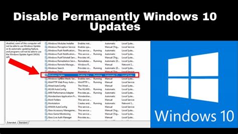 How To Disable Windows Update On Windows 10 Permanently