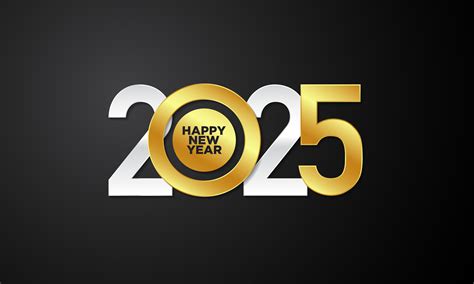 2025 Happy New Year Background Design. 35975729 Vector Art at Vecteezy