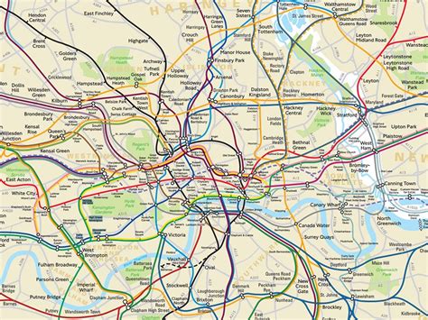 TfL forced to reveal secret geographically accurate London Tube and ...