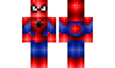 Spiderman Skin | Minecraft PE Bedrock Skins