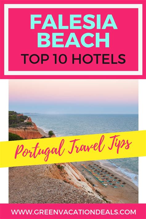 Portugal Travel Tips: Top 10 Falesia Beach Hotels | Portugal travel, Beautiful beach vacations ...