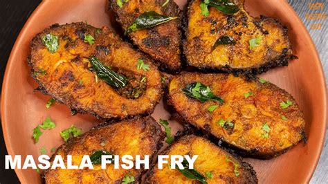 Masala Fish Fry ! Rohu Fish Fry ! Simple Rohu Fish Recipe - YouTube