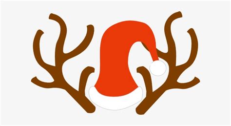 Rudolph Ears Clip Art - Reindeer Antlers Svg Transparent PNG - 600x368 ...