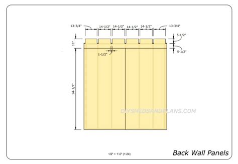 4x8 Lean To Shed Plans Free | Materials List | DIY