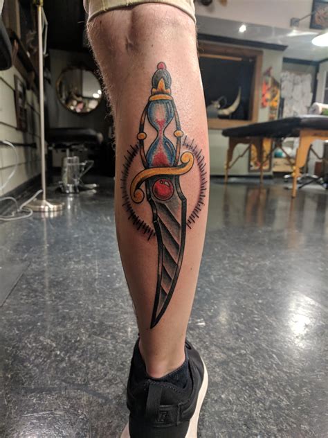 Sands of Time by Angel @ Tough Luck Tattoos in Lewes, DE. : r/tattoos