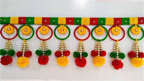 TOP 5 Easy and Simple Toran Designs make it at home | Diwali