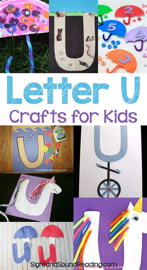 20 Letter U Crafts and Activities | Mrs. Karle's Sight and Sound Reading