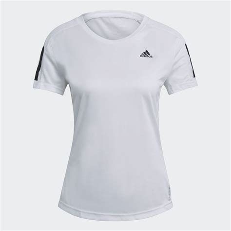 Clothing - OWN THE RUN TEE - White | adidas South Africa