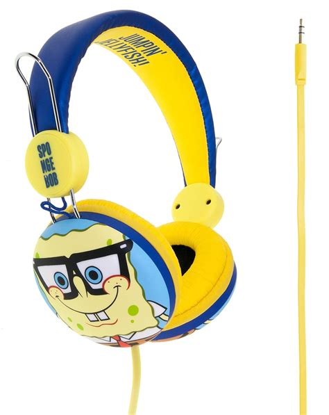 Spongebob Geek Headphone: Amazon.co.uk: Electronics