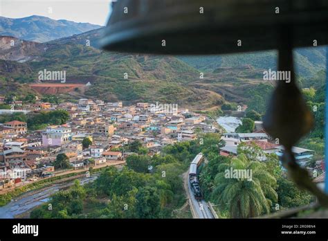 Brazil, Mariana colonial town in Minas Gerais. Train between Ouro Preto ...