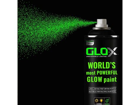 GLO-X Glow Green Spray Paint | GLO-X Australia - See and Be Seen