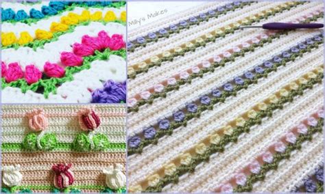 5+ Tulip Stitch Ideas and Free Crochet Patterns - Your Crochet