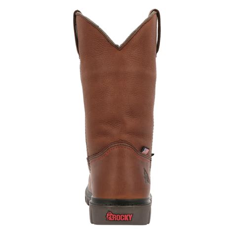 Brown Leather Comfortable Wellington Boots | Sportsman's Guide