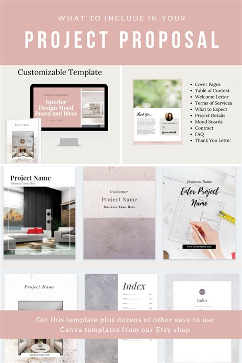 New Client Project Proposal Canva Template - Etsy | Project proposal, Project proposal template ...