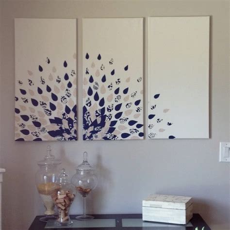 DIY wall art | Canvas Decor | Craft Ideas | Pinterest