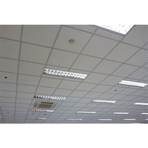 Gypsum White 2 x 2 Feet False Ceiling Grid Tiles, Thickness: 6.5 mm, Rs 12.5 /square feet | ID ...