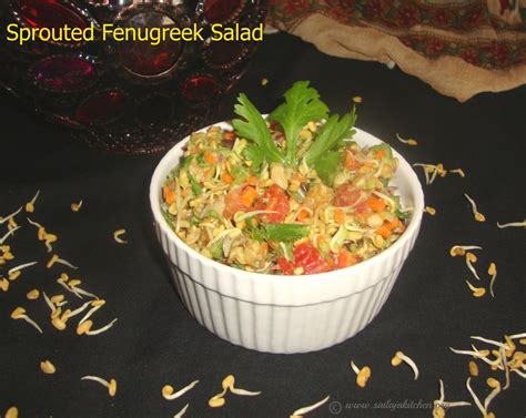 Sailaja Kitchen...A site for all food lovers!: Sprouted Methi Salad / Sprouted Fenugreek Salad ...