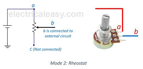 Rheostat Vs Potentiometer