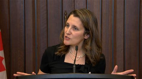 Chrystia Freeland urges MPs to quickly approve CUSMA - National ...