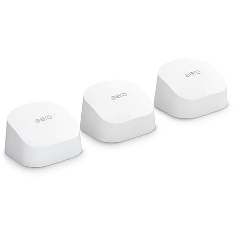 eero 6 AX1800 Wi-Fi 6 Dual-Band Gigabit Mesh System B085WSCTS4