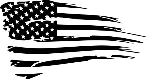 Distressed American Flag Vector Cut File (DXF, SVG, EPS) from FillerDesigns on Etsy Studio