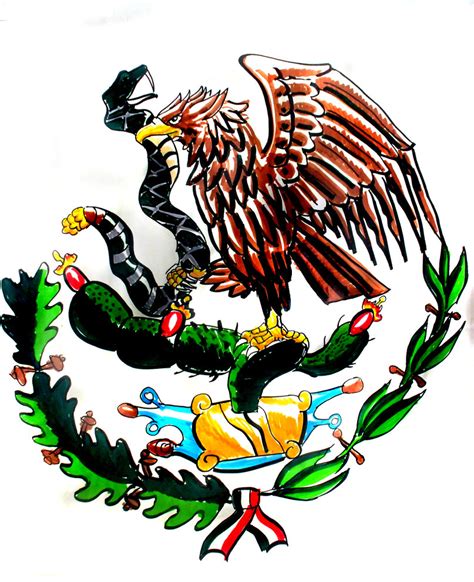 Mexican Flag Symbol Picture - ClipArt Best